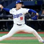 Yamamoto lanza juego completo y los Dodgers toman ventaja de 2-0 en la Serie de Campeonato de la Liga Nacional